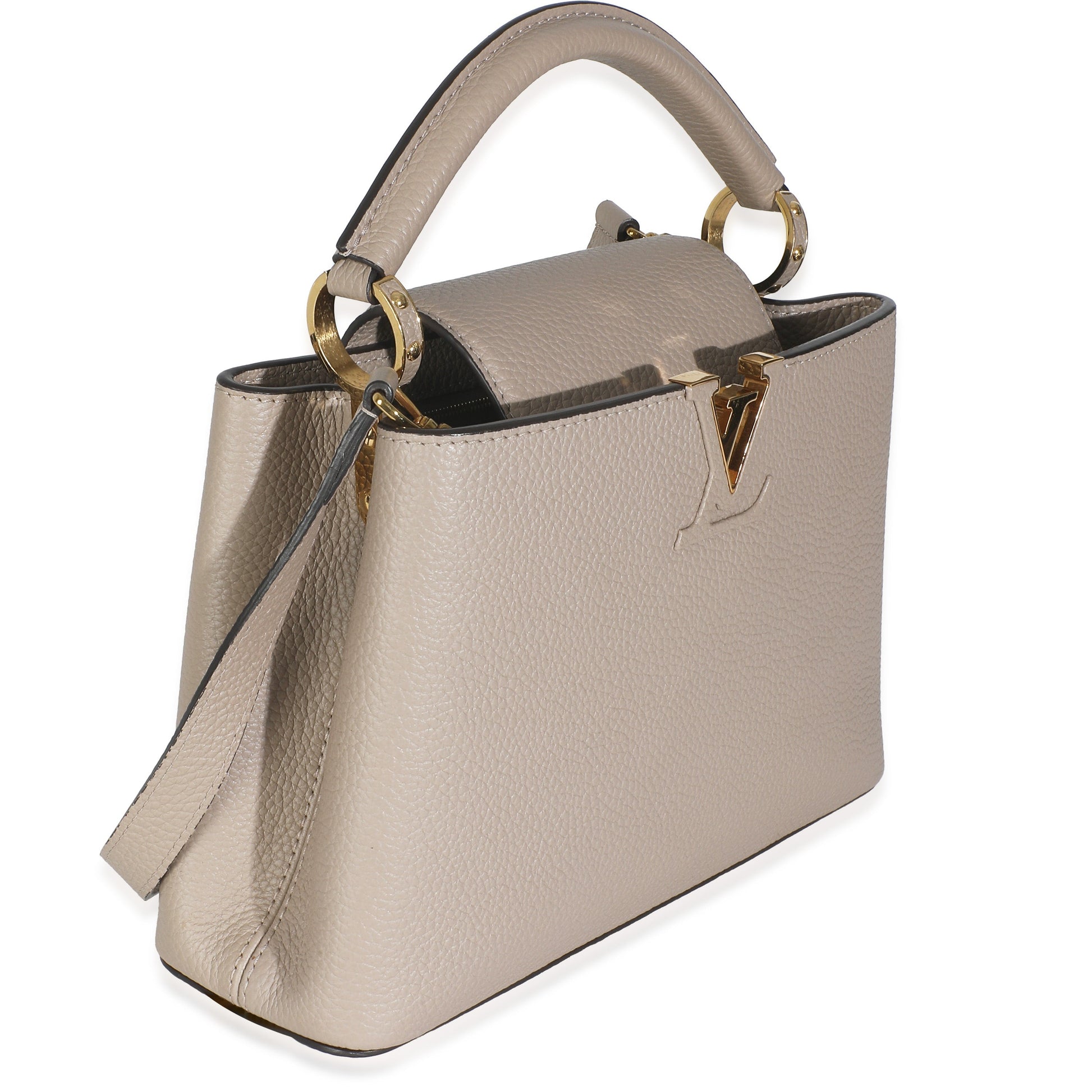 Louis Vuitton Galet Taurillon Capucines BB Hat