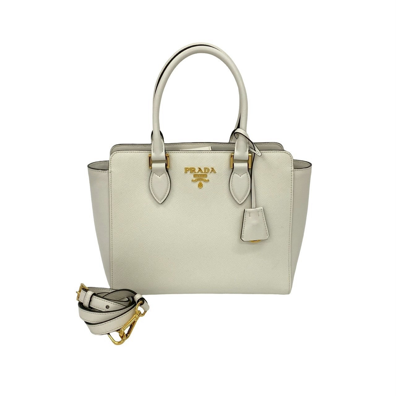 Prada 2Way Handbag Saffiano Travel Bag 2Way Handbag 7