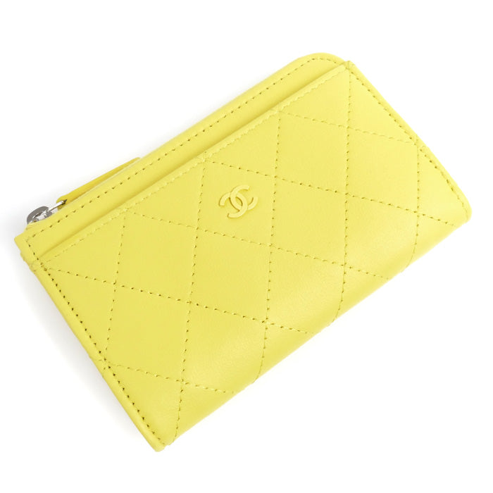 Chanel Fragment Case Grained Calfskin Card Case Bag