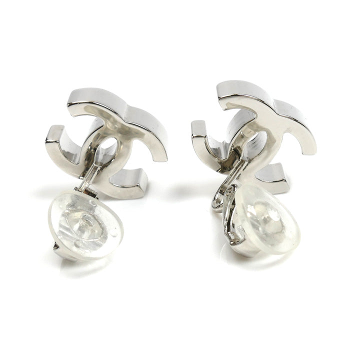 Chanel Coco Mark Rhinestone Earrings