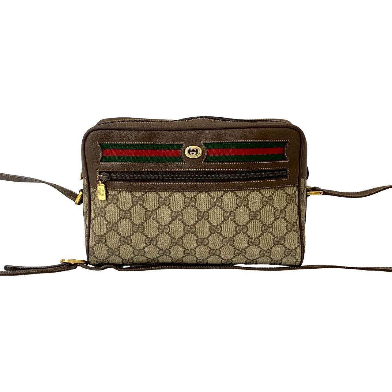 Gucci Pvc Shoulder Bag Leather Logo Bag 13