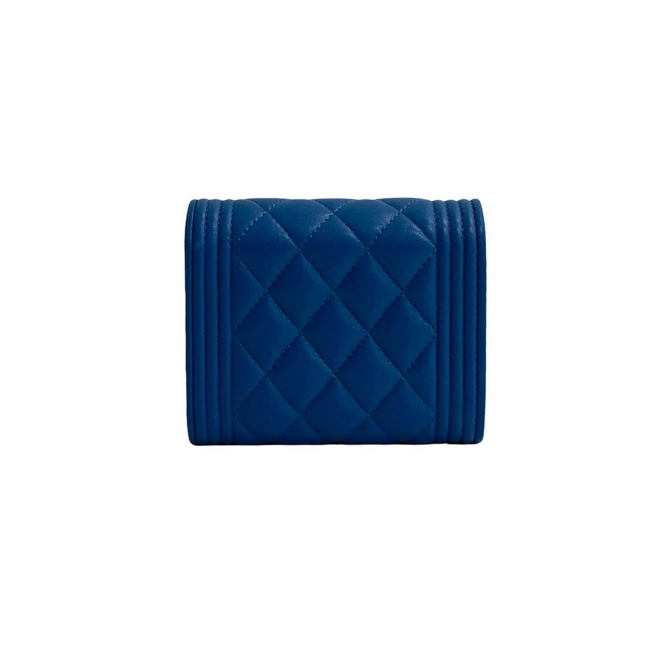 Chanel Boy Chanel Matelassé Lambskin Wallet