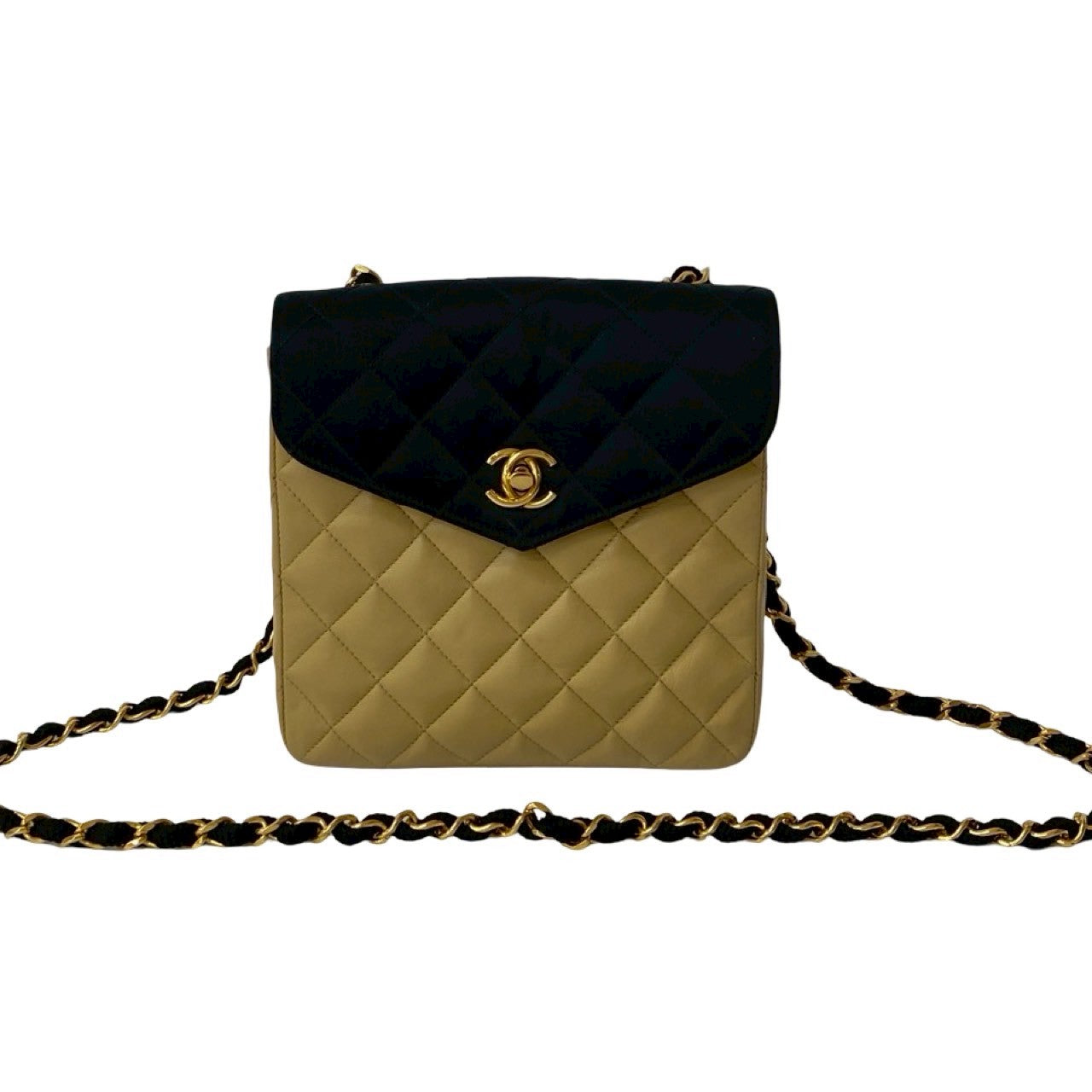 Chanel Matelassé Lambskin Satin Shoulder Bag