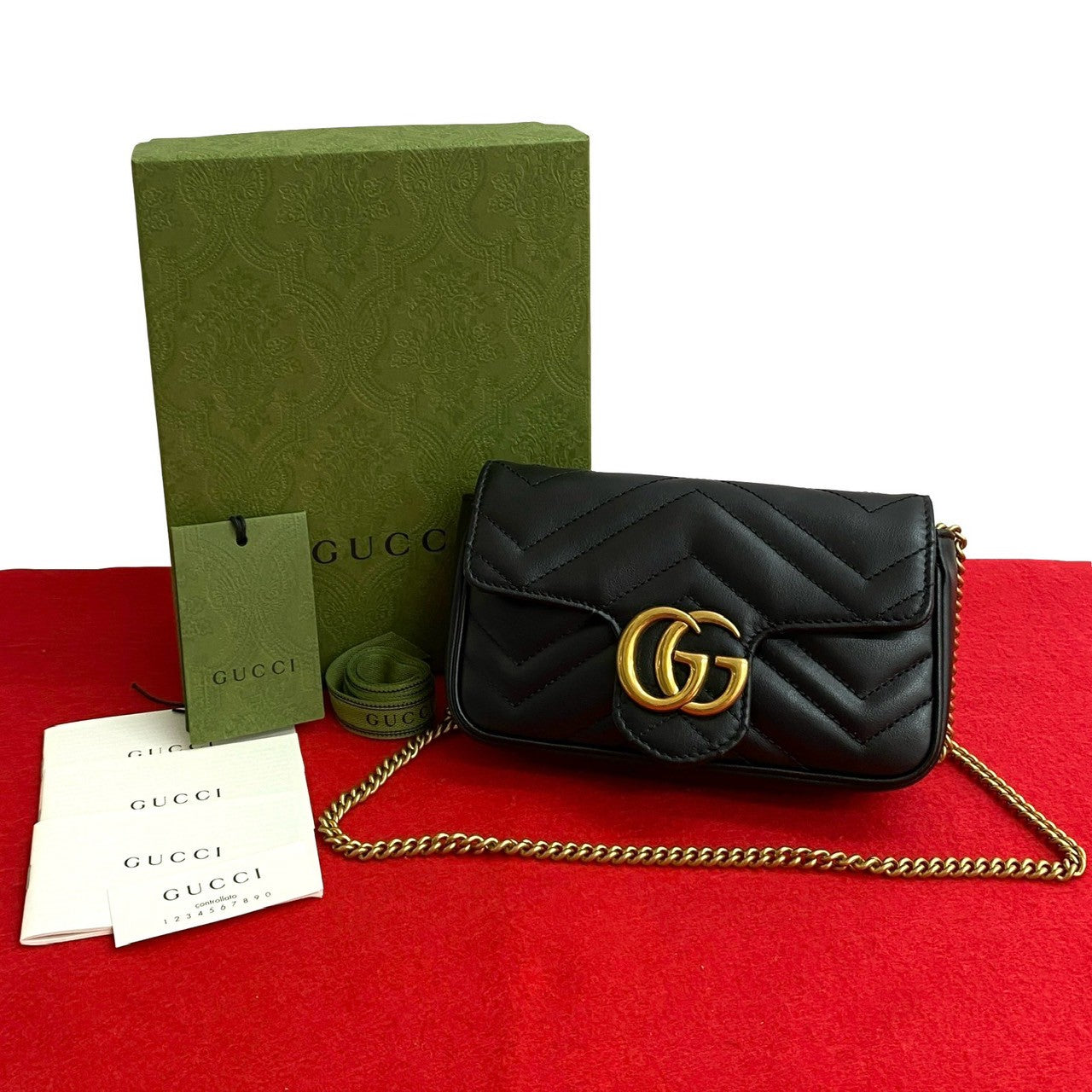 Gucci Marmont Shoulder Bag Leather Bag 29
