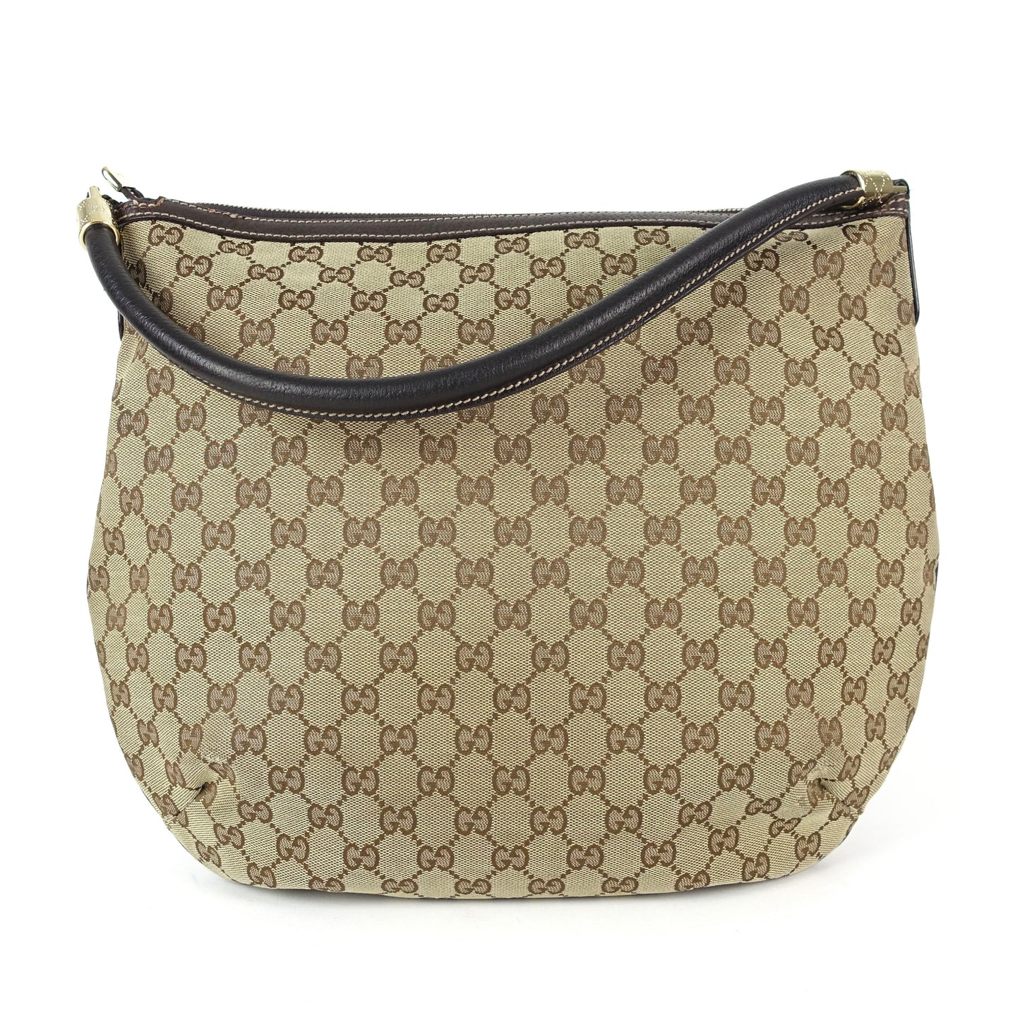 Gucci Hobo Bag Canvas Monogram Travel Bag Hobo Oc142