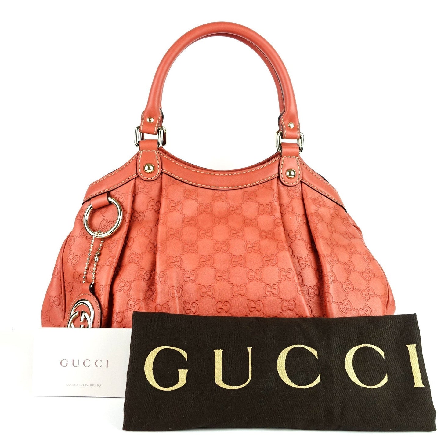 Gucci Sukey ssima Tote Bag Leather Tote Oc239