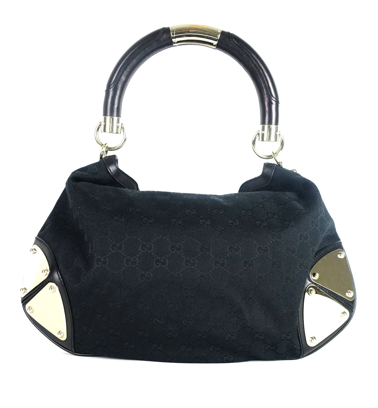 Gucci Babouska Indy Bag Canvas Monogram Travel Bag