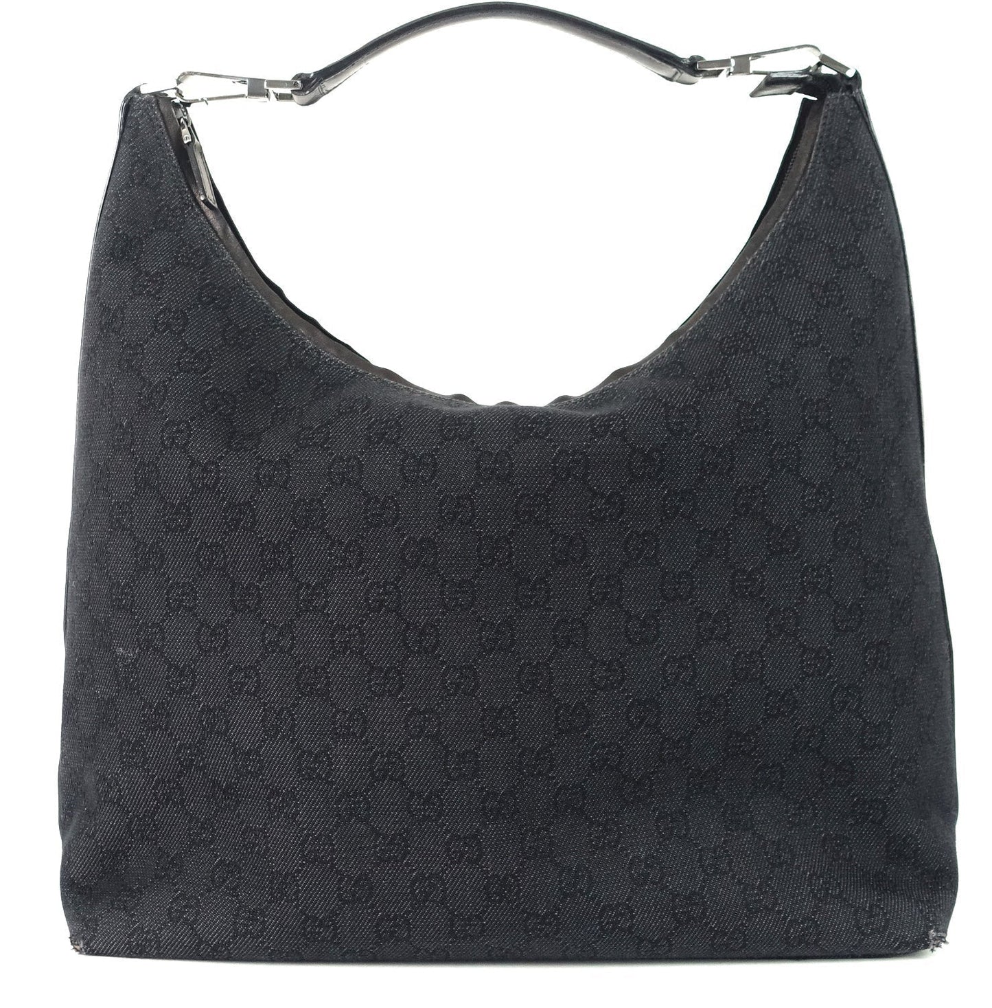 Gucci Hobo Bag Canvas Monogram Travel Bag Oc347 1