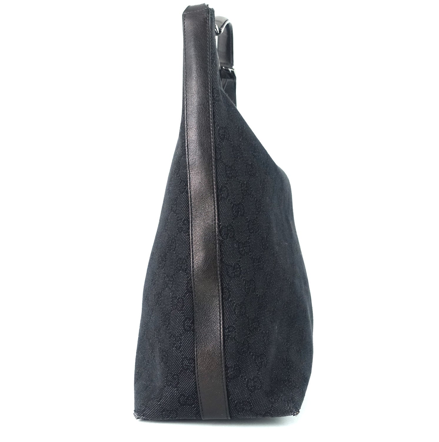 Gucci Hobo Bag Canvas Monogram Travel Bag Oc347 1