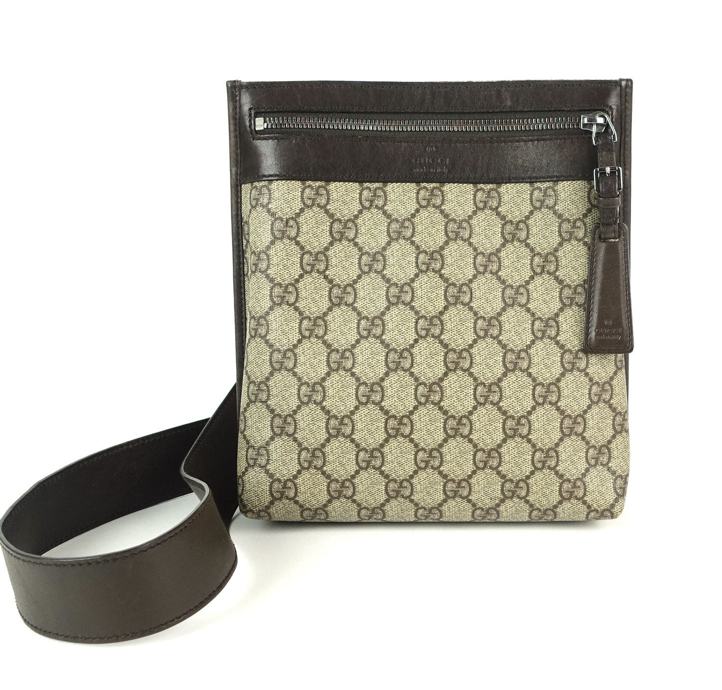 Gucci Supreme Messenger Bag Canvas Monogram Travel Bag