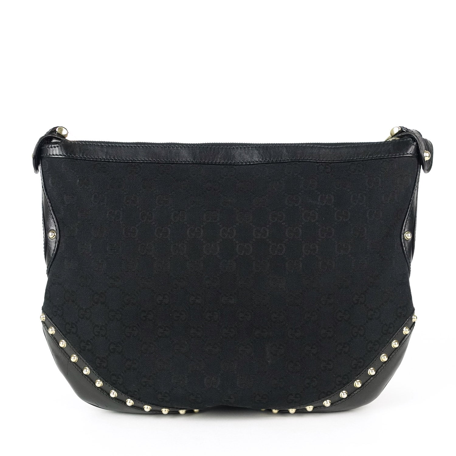 Gucci Pelham Web Hobo Bag Canvas Monogram Travel Bag