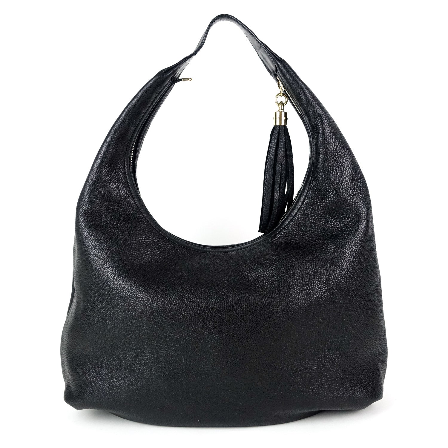 Gucci Soho Calf Hobo Bag Leather Large Travel Bag