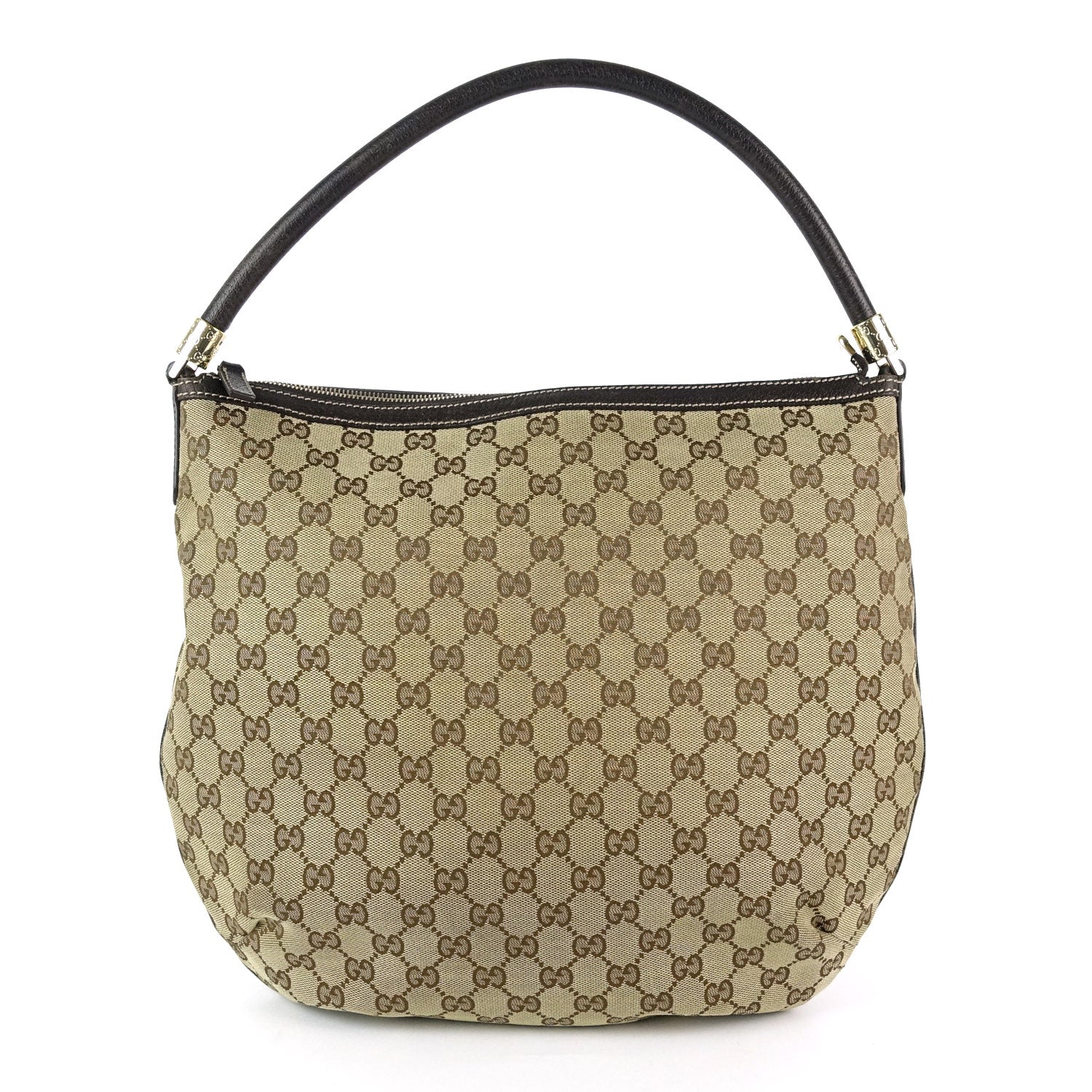 Gucci Hobo Bag Canvas Monogram Travel Bag Hobo Oc503