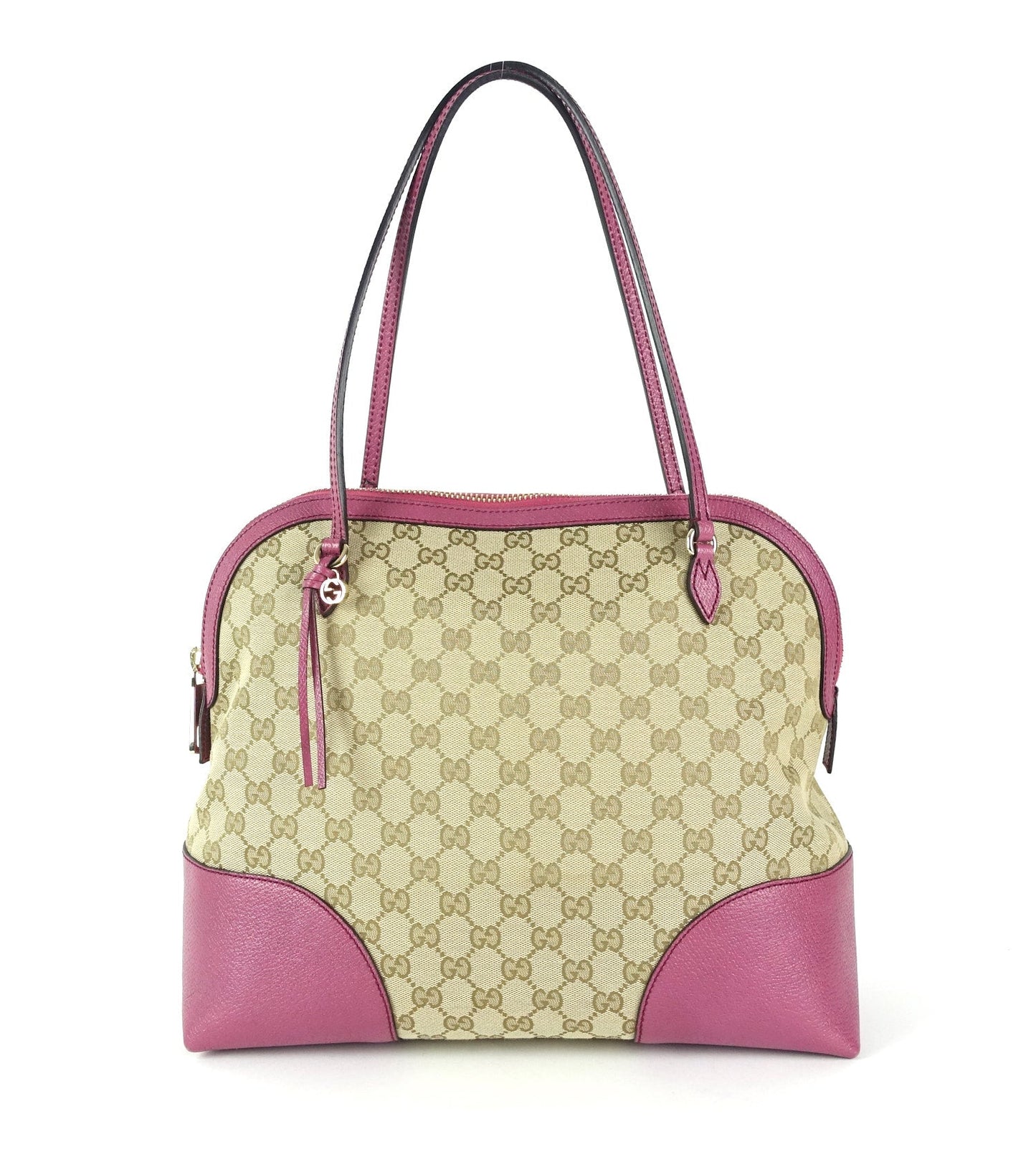 Gucci Bree Handbag Canvas Monogram Shoulder Bag