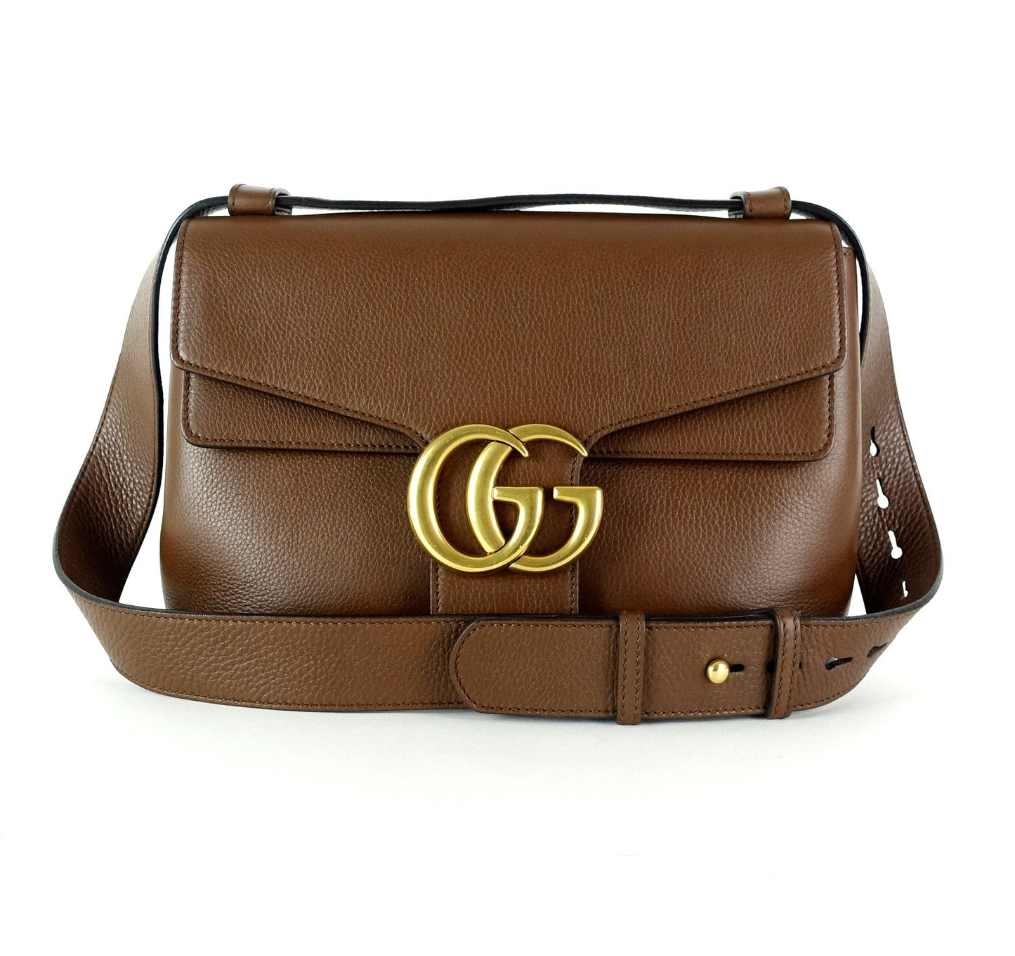 Gucci Marmont Calf Shoulder Bag Leather Medium