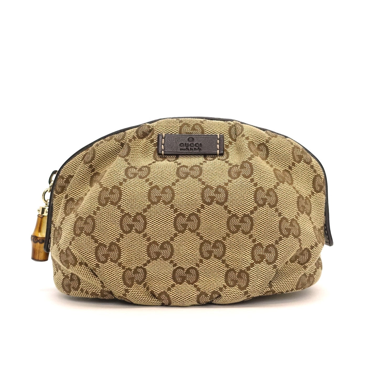 Gucci Supreme Cosmetic Bag Canvas Monogram Clutch Bag