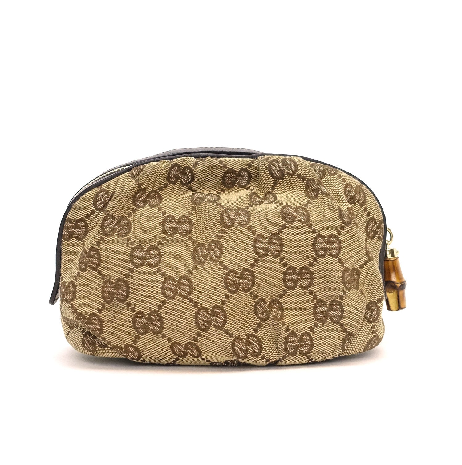 Gucci Supreme Cosmetic Bag Canvas Monogram Clutch Bag