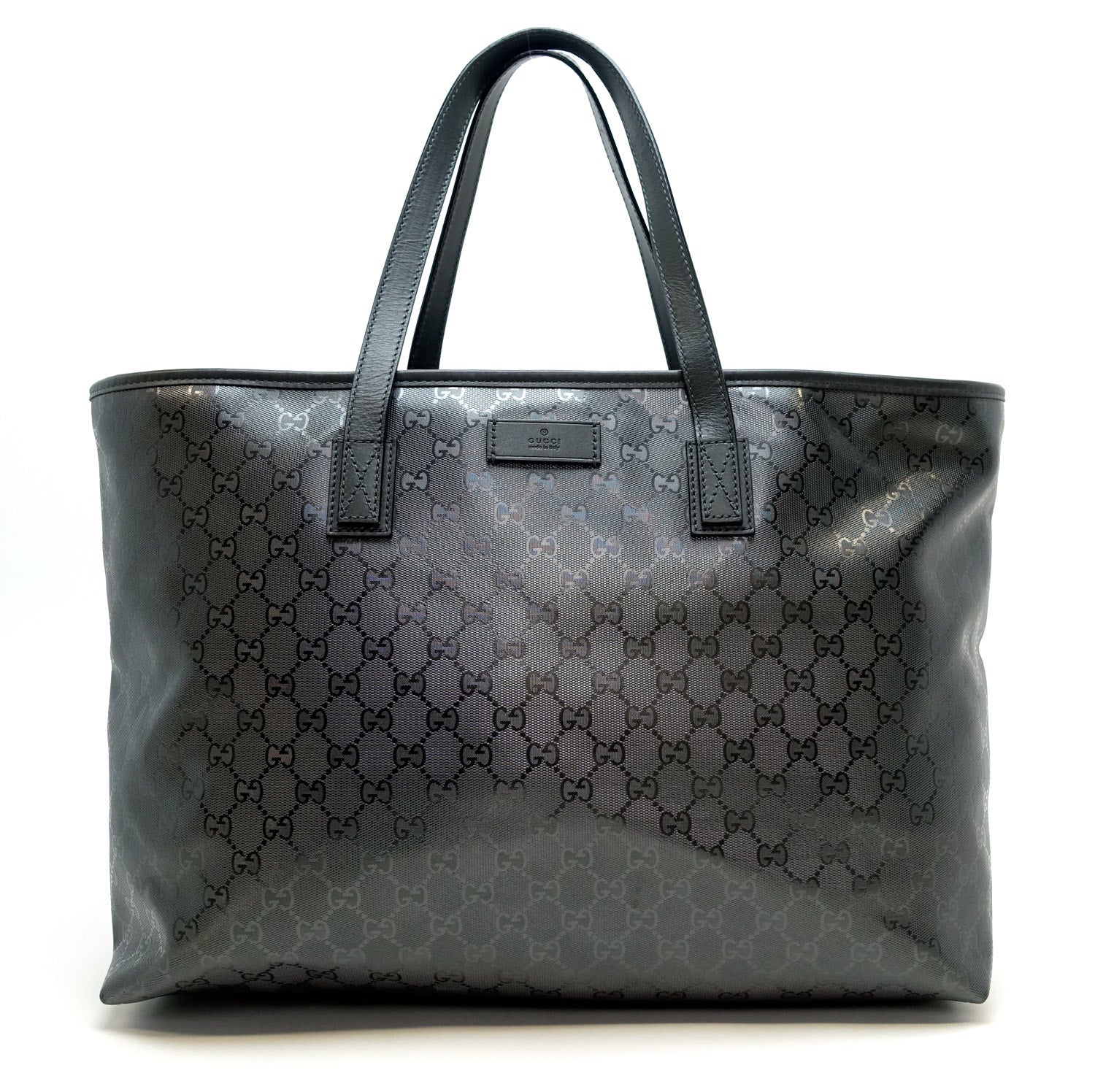 Gucci Imprime Coated Bag Canvas Monogram Tote Bag