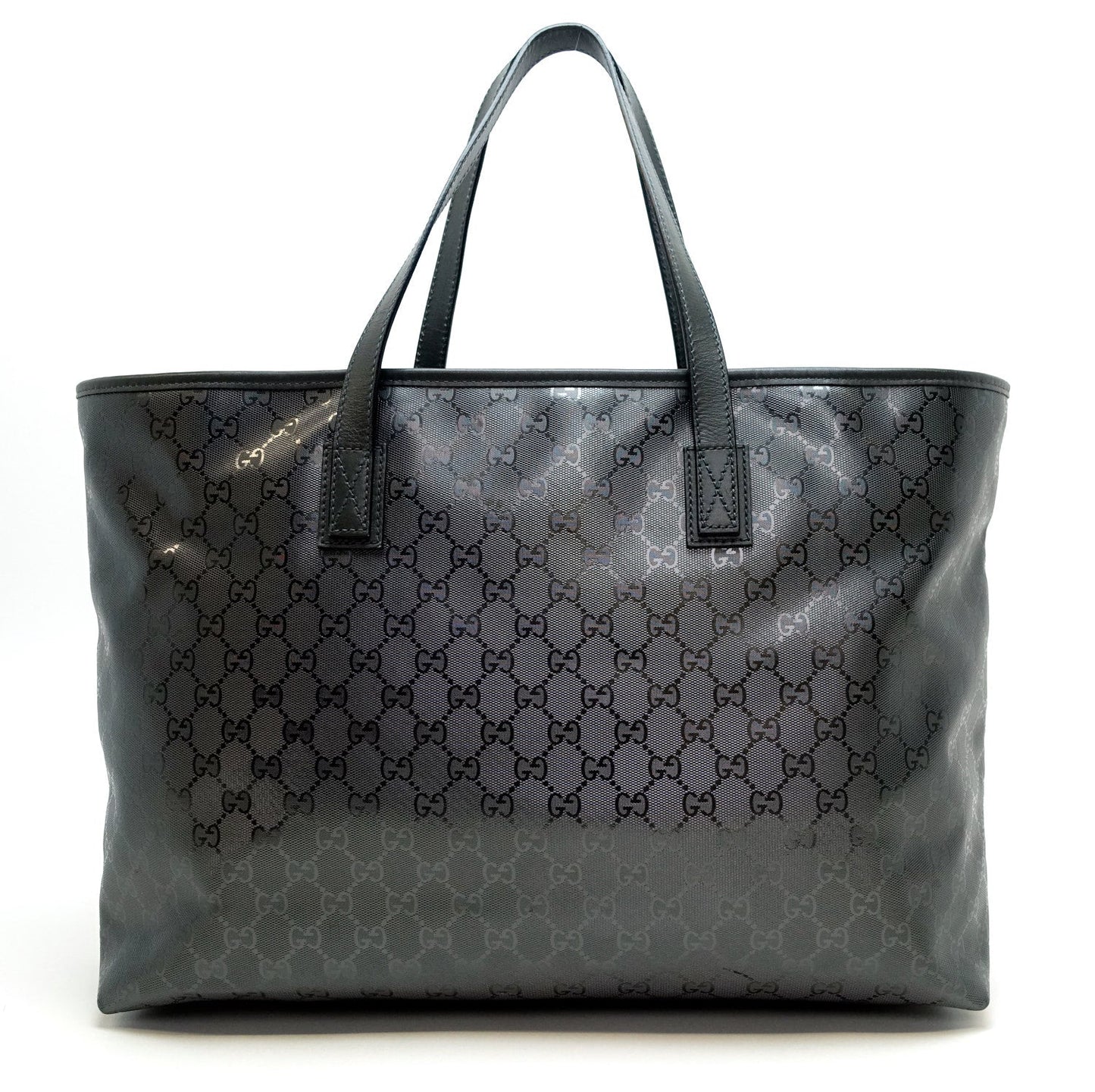 Gucci Imprime Coated Bag Canvas Monogram Tote Bag