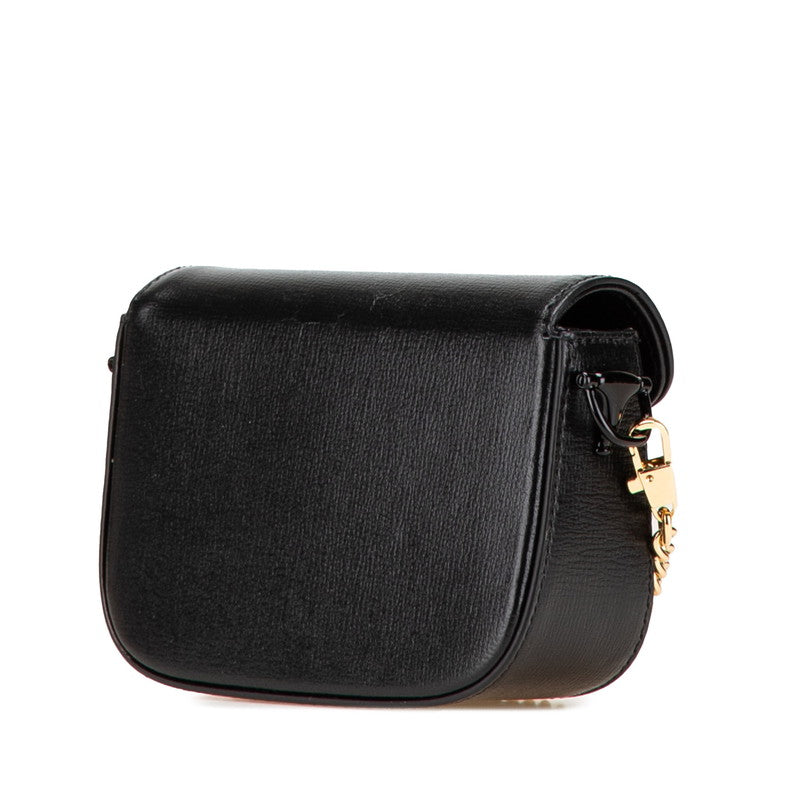 Gucci Horsebit Pvc Shoulder Bag Leather Mini