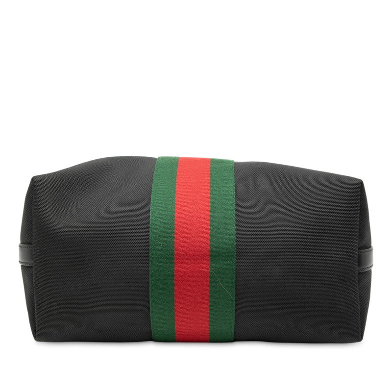 Gucci Sheline Line 2Way Bag Leather Canvas Travel Bag Bag 2