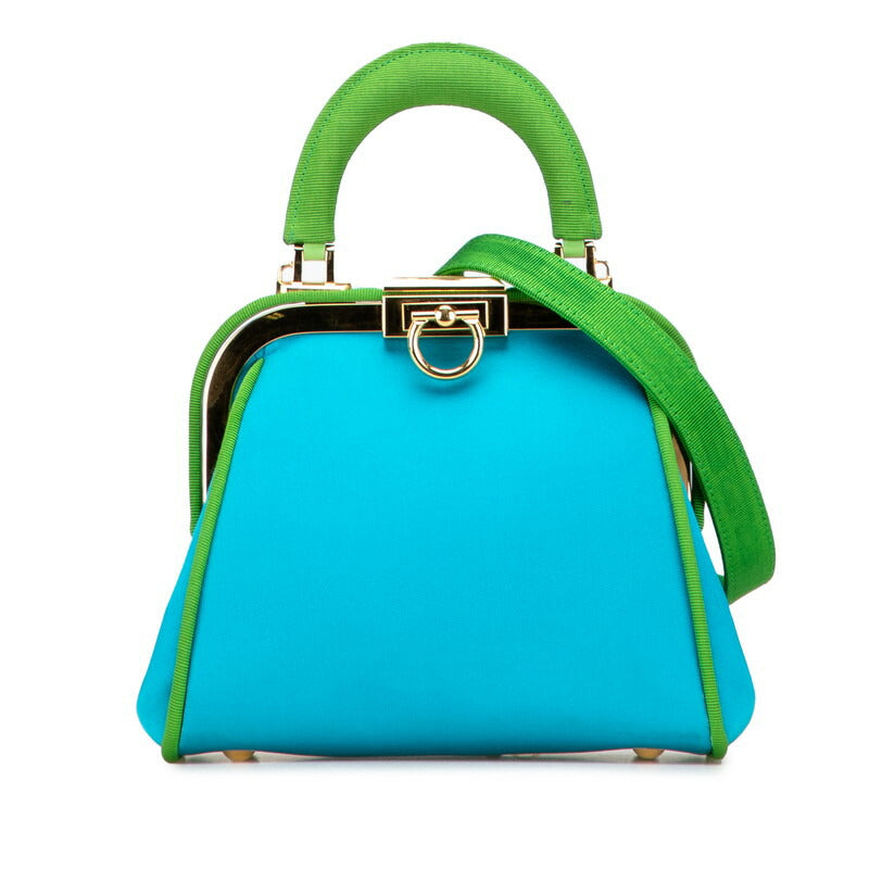 Dior 2Way Bag Canvas Satin Travel Bag