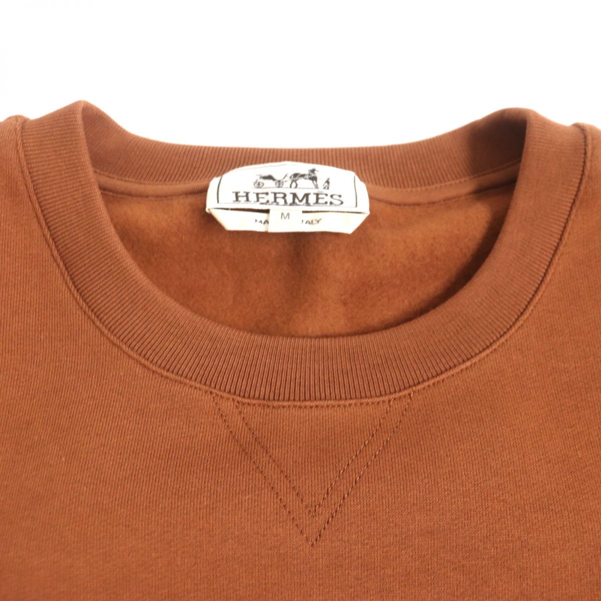 Sweat Main: Cotton, Part: Lamb , Part: Leather Brown Travel Bag