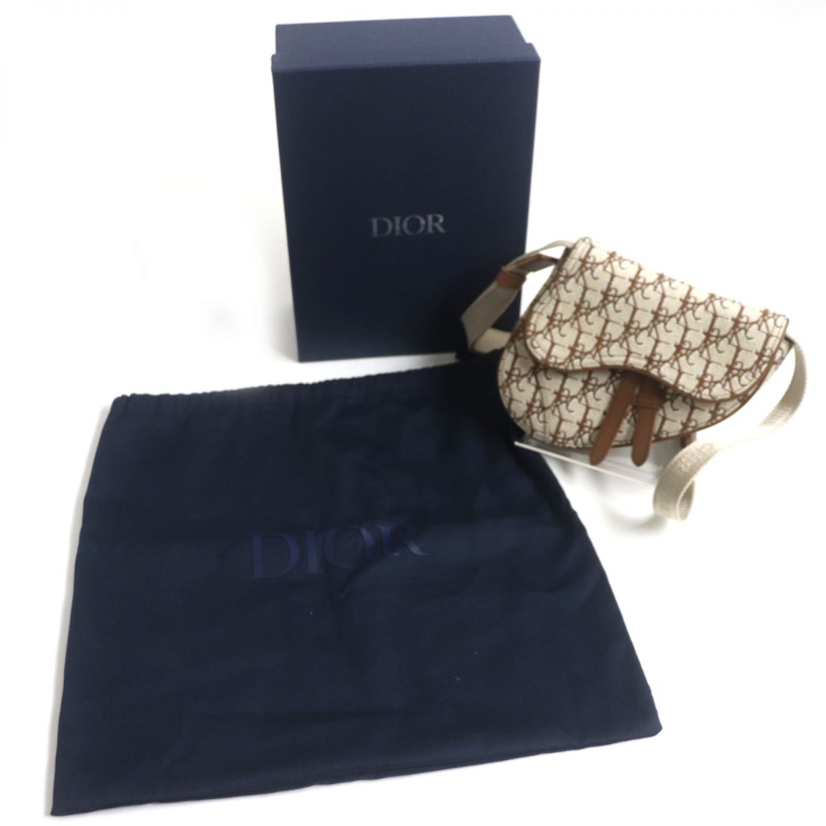 Dior Cactus Jack Oblique Saddle 2Way Bag Mini Travel Bag