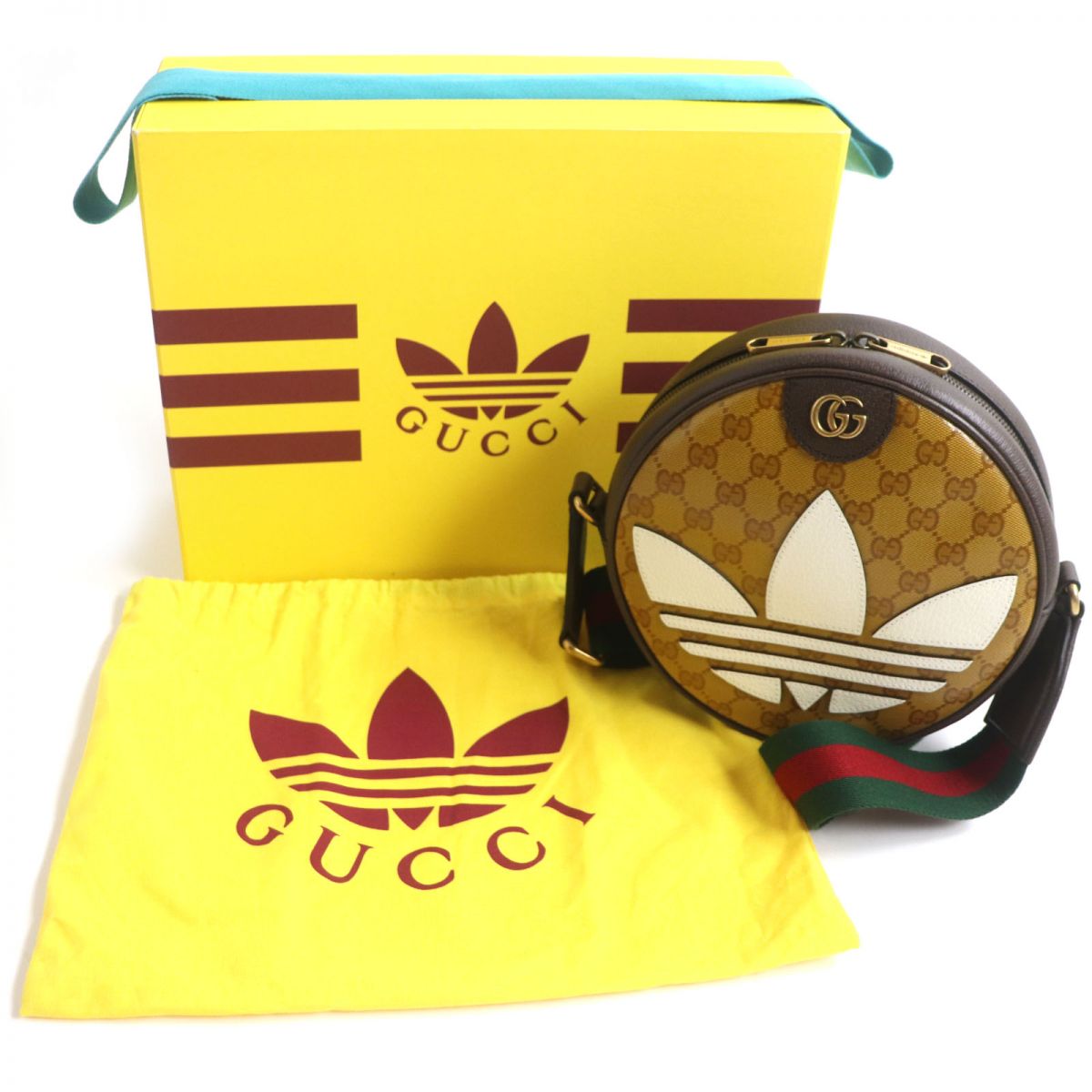 Gucci Adidas Ophidia Crystal Shoulder Bag