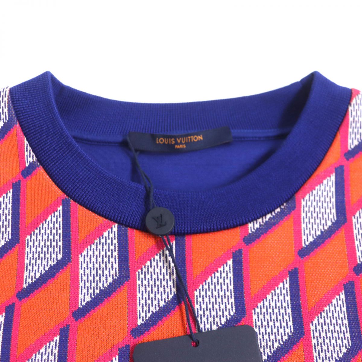 Louis Vuitton sweat Cotton Blue Orange Apparel P16 St31205
