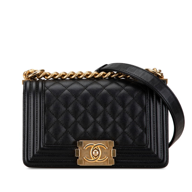 Chanel Boy Chanel Caviar 2WAY Shoulder Bag