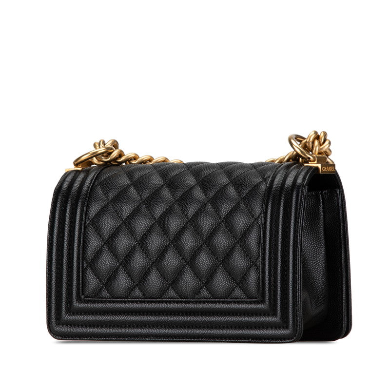Chanel Boy Chanel Caviar 2WAY Shoulder Bag