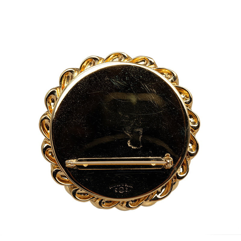 Chanel Coco Mark   Brooch Gold