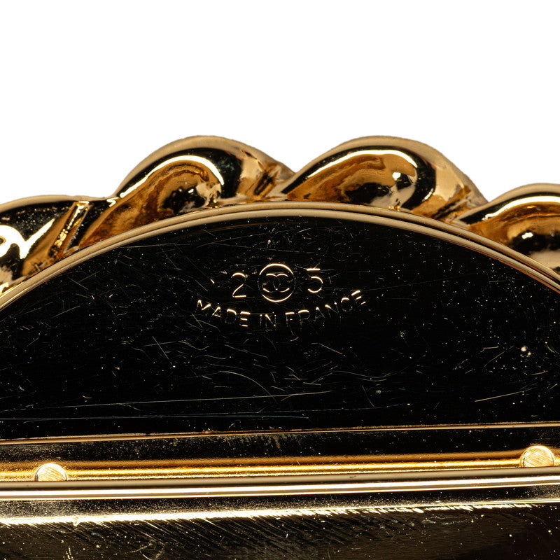 Chanel Coco Mark   Brooch Gold