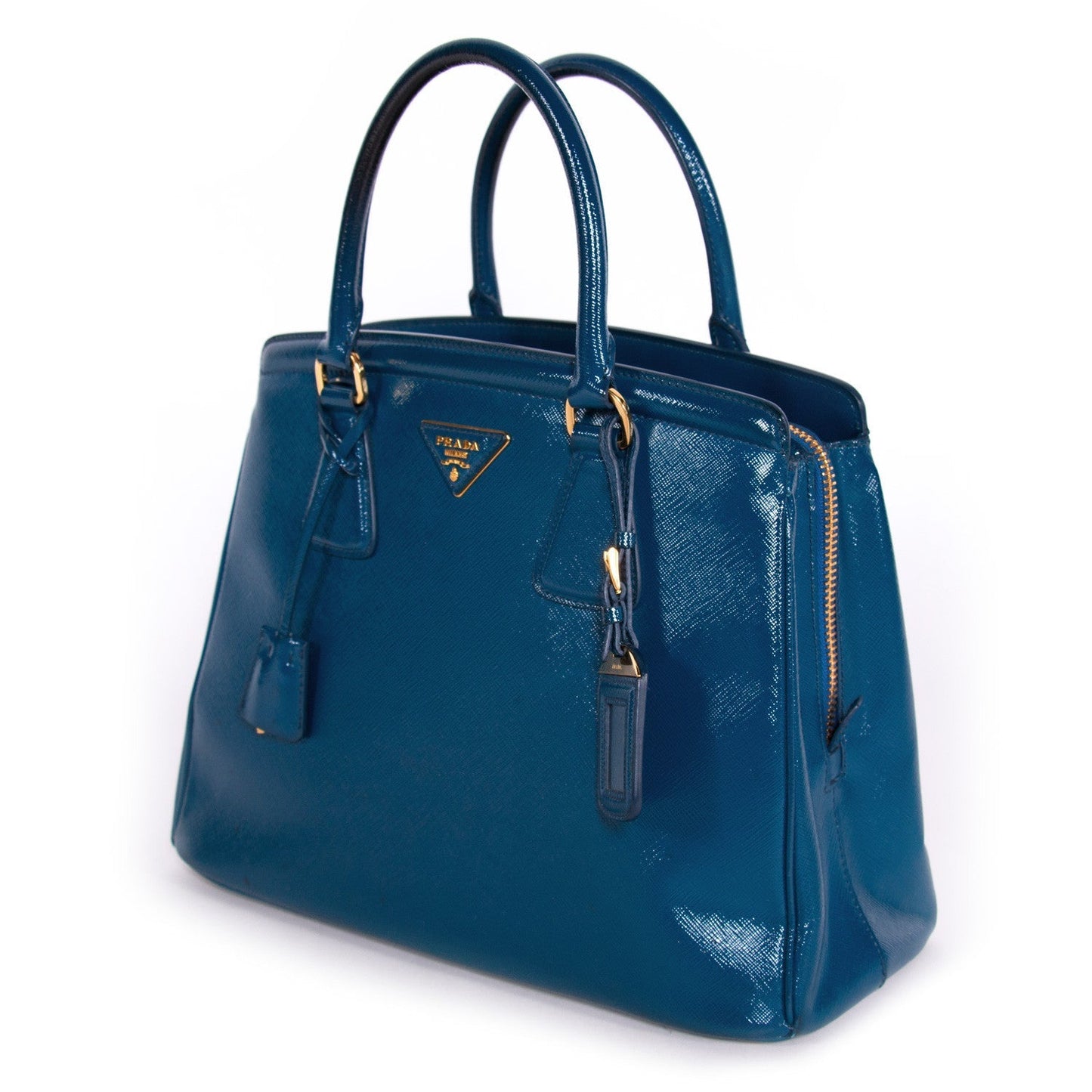 Prada Vernice Tote Saffiano Tote Bag