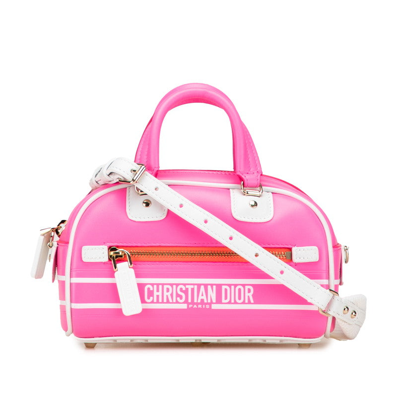 Dior Vibe 2Way Bag Leather Travel Bag Leather 2Way Bag