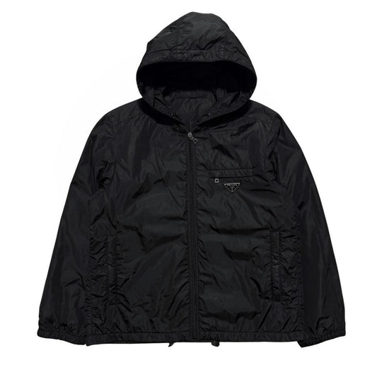 Prada Handbag Front Jacket Nylon Logo