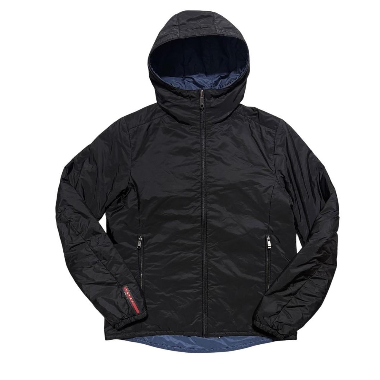 Prada Handbag Reversible Down Jacket 2 Nylon