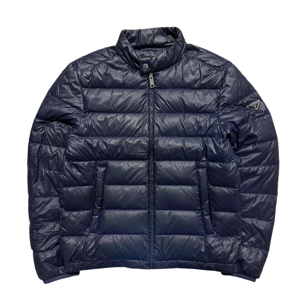 Prada Handbag Biker Down Jacket