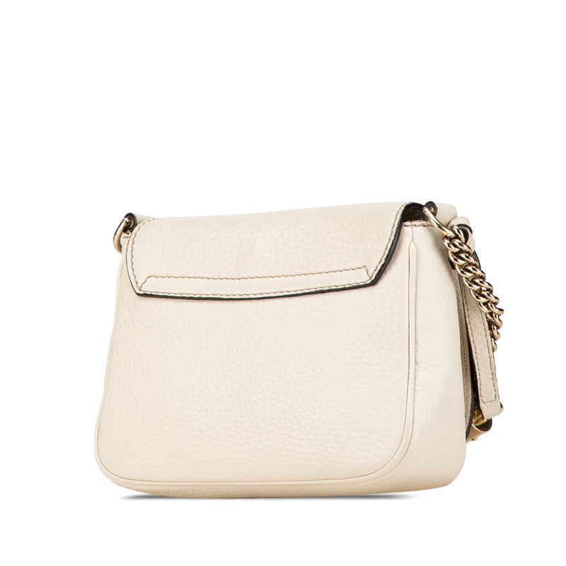 Gucci Soho Interlocking Shoulder Bag Leather Bag 3