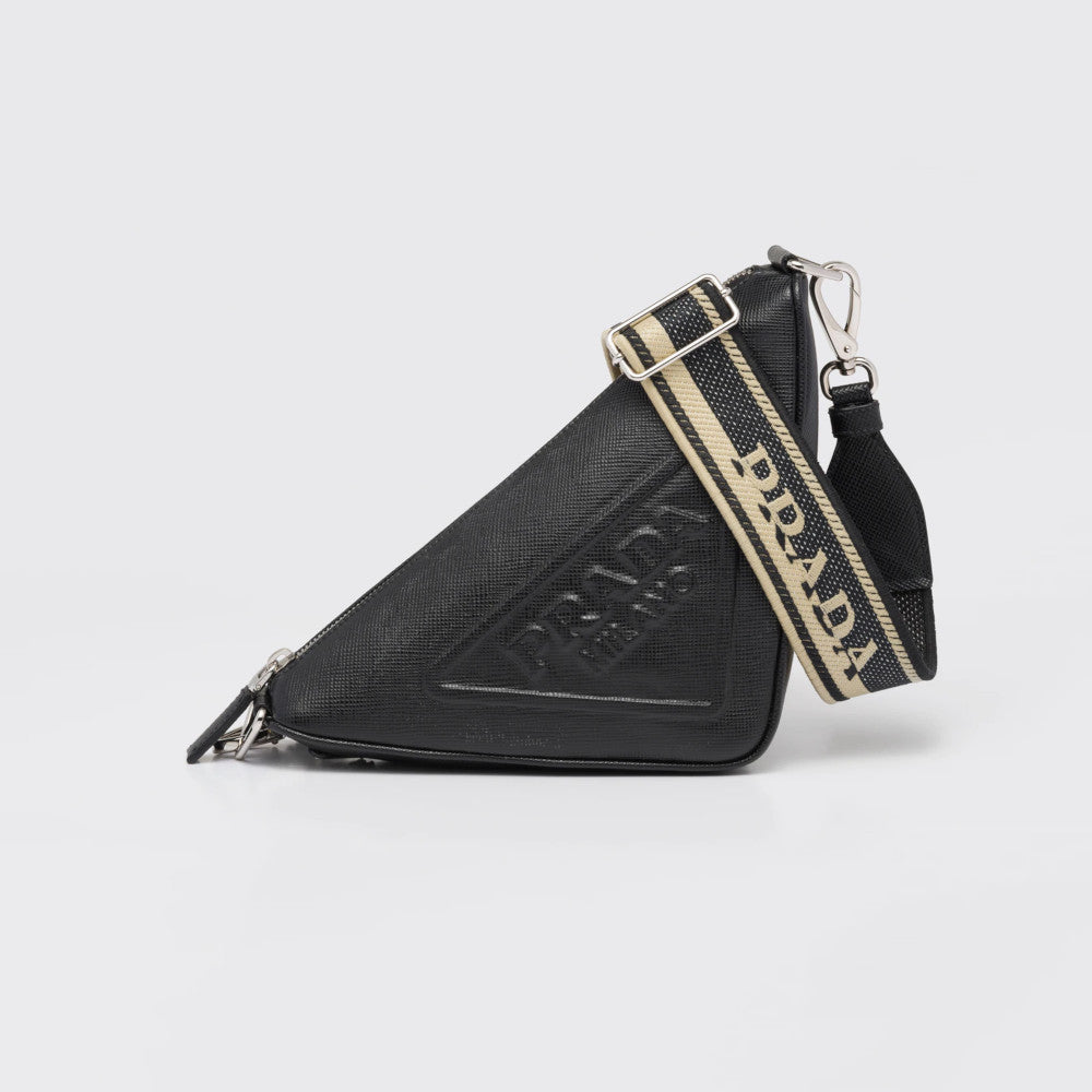 Prada Triangle Bag Saffiano Travel Bag