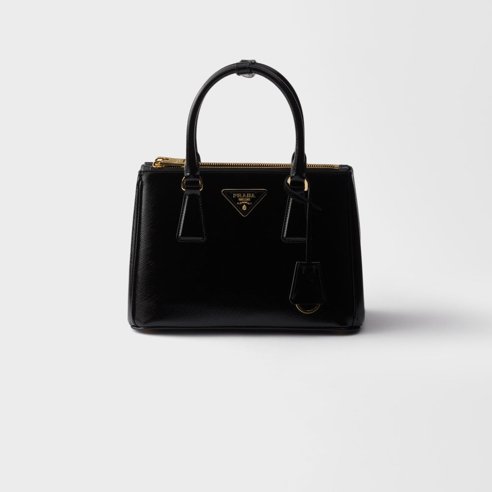 Prada Galleria Bag Leather Patent Saffiano Travel Bag Pr 2511 0495