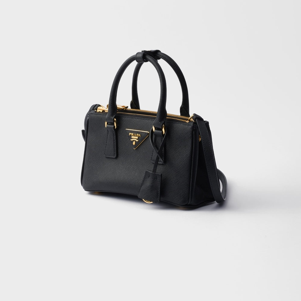 Prada Galleria Bag Leather Saffiano Mini Travel Bag Pr 2511 0499