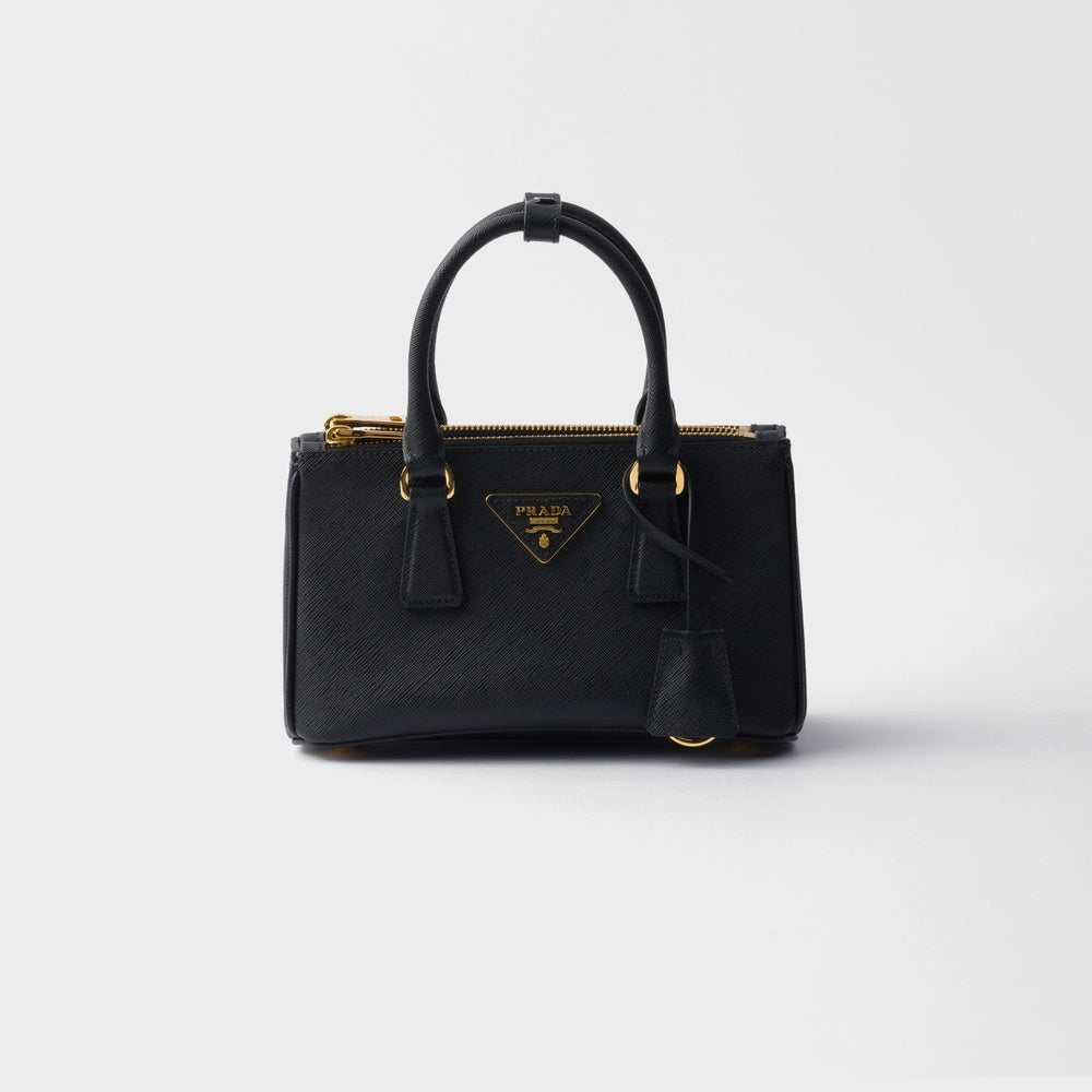 Prada Galleria Bag Leather Saffiano Mini Travel Bag Pr 2511 0499