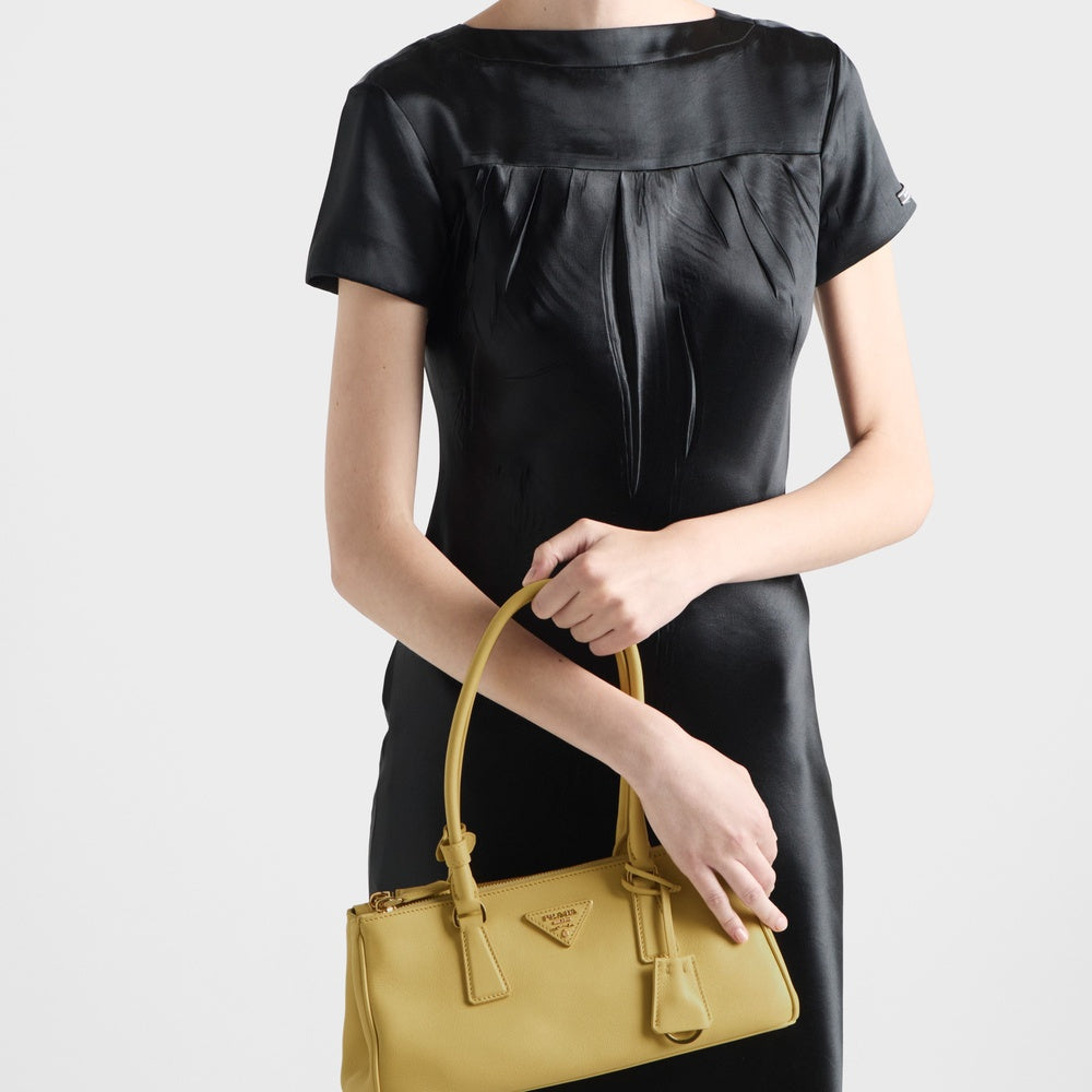 Prada Galleria Bag Leather Medium Travel Bag Pr 2511 0537