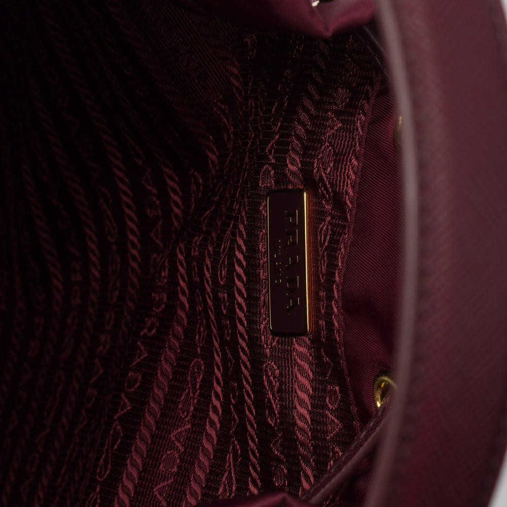 Prada Duet Re Bag Nylon Bucket Bucket Bag