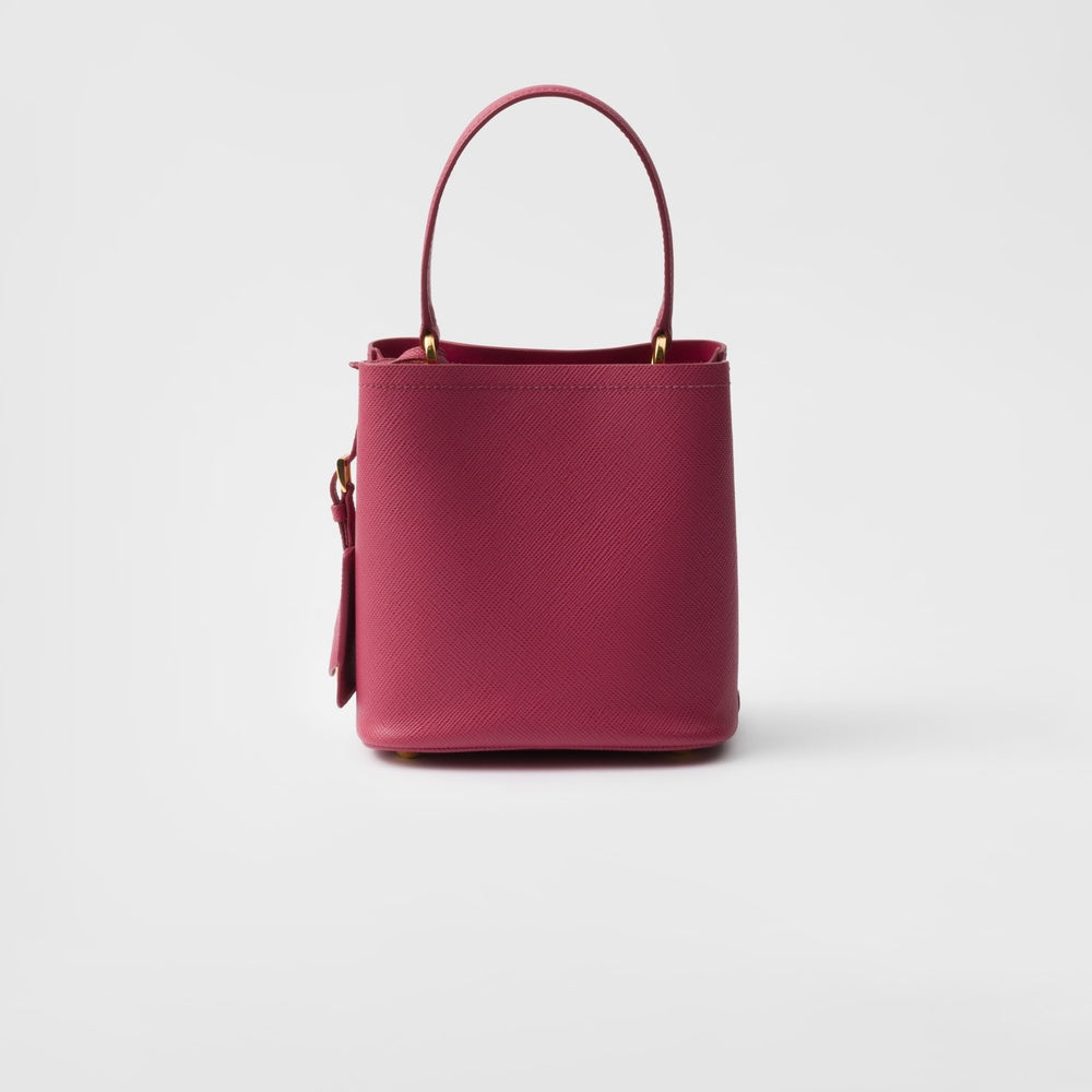 Prada Panier Bag Leather Saffiano Mini Travel Bag