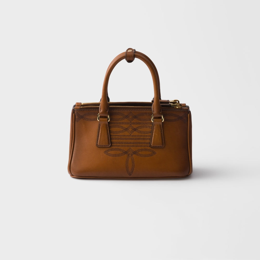 Prada Galleria Bag Leather Mini Travel Bag