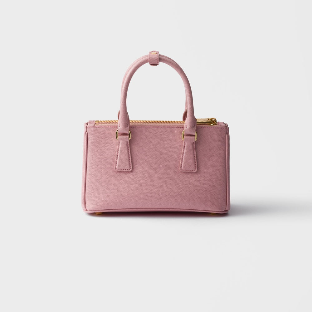 Prada Galleria Bag Leather Saffiano Mini Travel Bag Pr 2511 0591