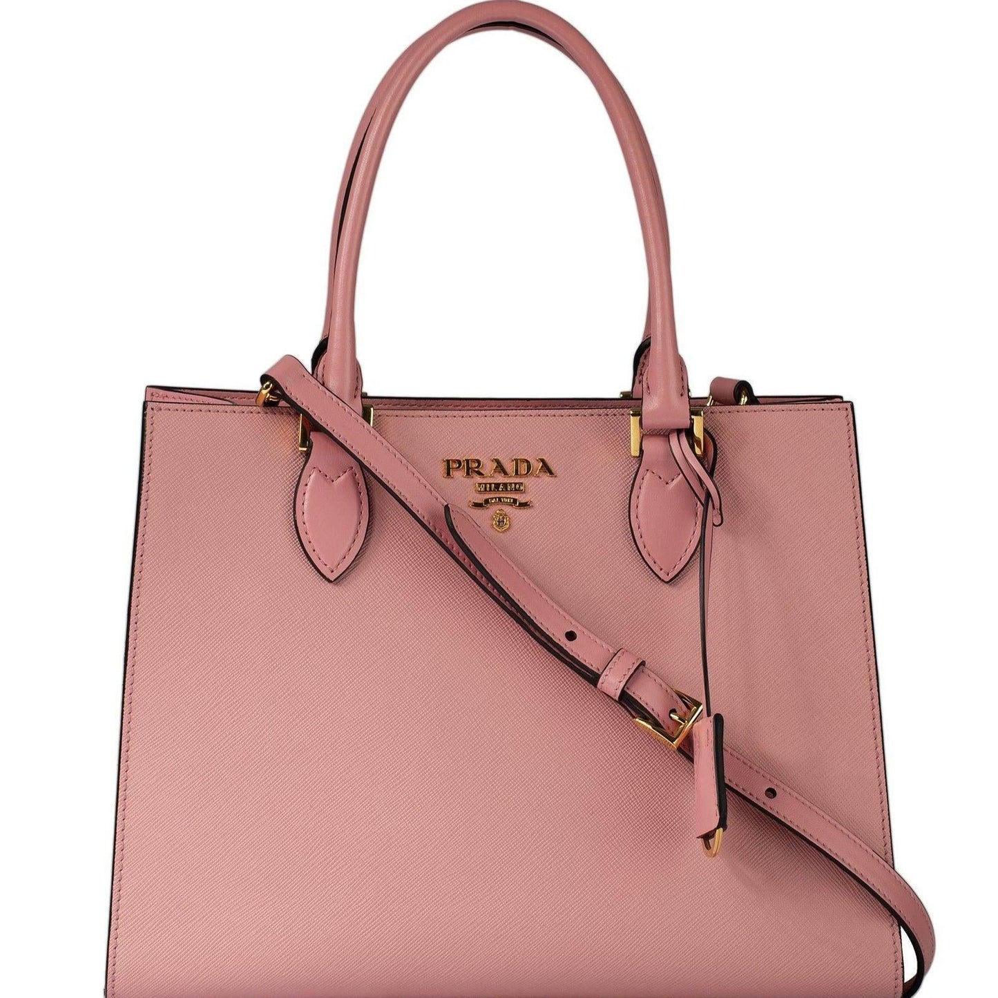 Prada Saffiano Soft Calf Tote Handbag Tote Bag